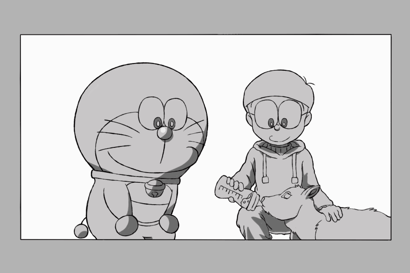 动画的制作流程简述(哆啦a梦同人) - 机器猫吧大全